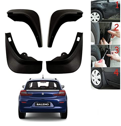 Mud Flap for Maruti Suzuki Baleno T-3 (2022)