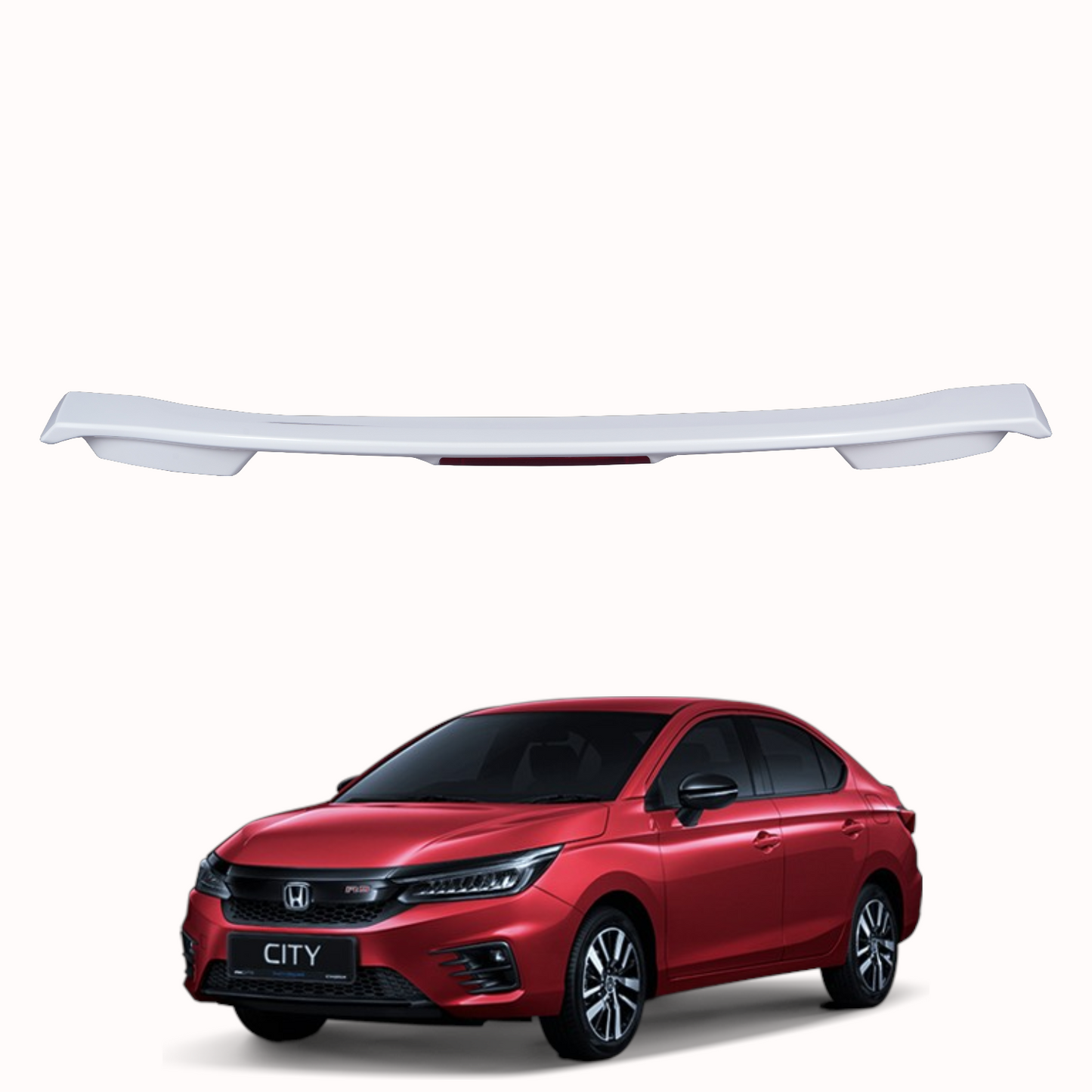 Daijex Roof Rails for HONDA CITY WHITE