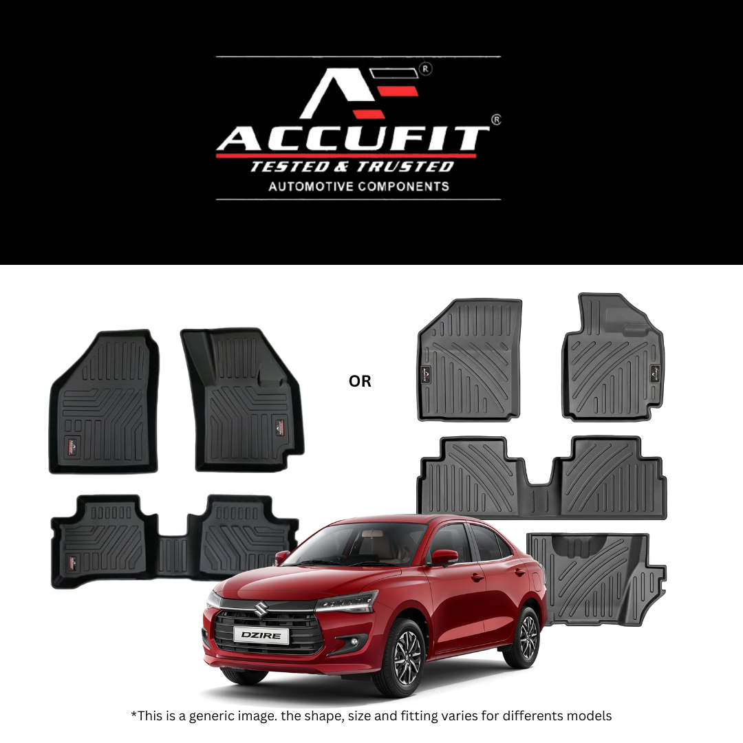 Accufit Lifelong Mats for Dzire T-2 (2012–16)