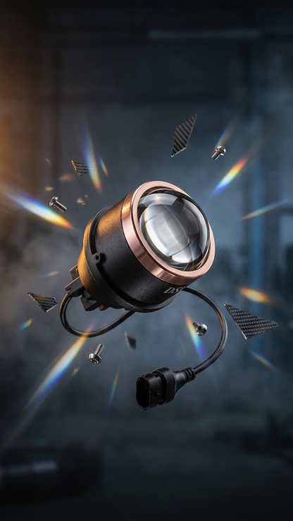 DSP Bi-LED Projector Fog Light Lens – 150W Universal Pro Upgrade