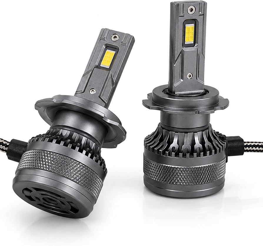 VECTRON LED Headlight Bulb for Car, 6000K Cool White, 20000LM, 220W, Set of 2