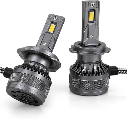 VECTRON LED Headlight Bulb for Car, 6000K Cool White, 20000LM, 220W, Set of 2