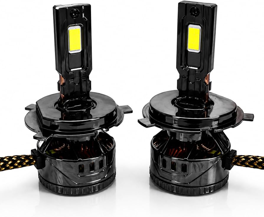 VECTRON LED Headlight Bulb for Car, 6000K Cool White, 20000LM, 300W, Set of 2